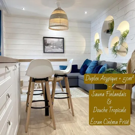 Duplex Sauna Cinema Riom