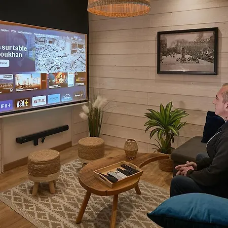 Duplex Sauna Cinema * Riom